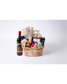 A World of Thanks  Red Wine Gift  Basket
